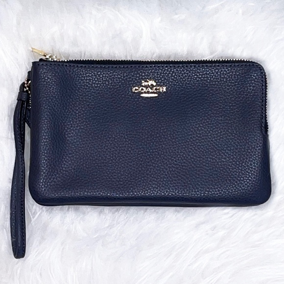 *NWOT* Coach Double Zip Wallet Wristlet - Picture 2 of 5